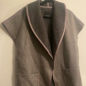 Ladies oversized wrap sweater